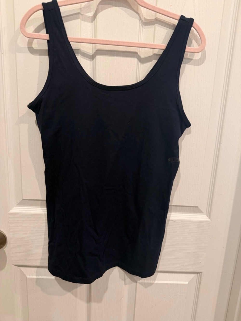 Navy Blue Scoop Neck Women’s Tank Top - Brand: